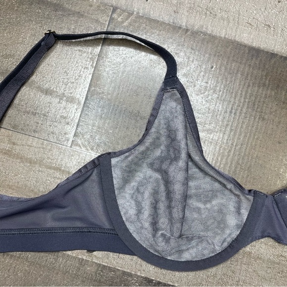 Soma Unbelievable Fit Perfect Coverage Bra 34C Gray Leopard Print - Picture 11 of 14